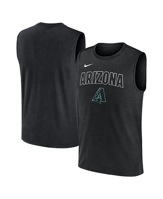Nike Men's Black Arizona Diamondbacks Knockout Performance Muscle Tank Top