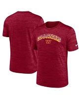 Nike Men's Burgundy Washington Commanders Velocity Performance T-Shirt