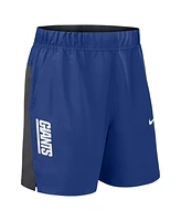 Nike Men's Royal New York Giants Woven Victory Performance Shorts