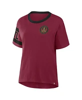 Fanatics Women's Burgundy Atlanta United Fc Defender Pairing Legacy T-Shirt