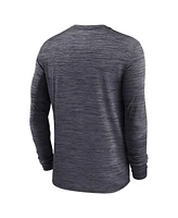 Nike Men's Ohio State Buckeyes 2025 Sideline Velocity Performance Long Sleeve T-Shirt