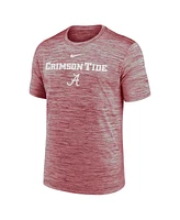 Nike Men's Crimson Alabama Tide 2025 Sideline Velocity Performance T-Shirt