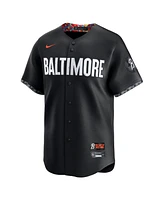 Nike Men's Cal Ripken Jr. Black Baltimore Orioles City Connect Limited Jersey