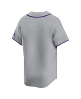 Nike Men's Gray Lsu Tigers Limited Road Wordmark Jersey
