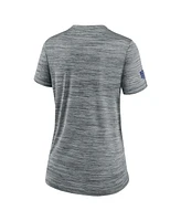 Nike Women's Heather Gray Buffalo Bills Offensive Line Velocity Performance T-Shirt