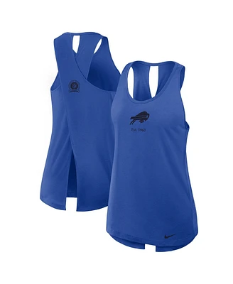 Nike Women's Royal Buffalo Bills Glory Crisscross Performance Tank Top
