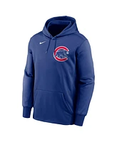 Nike Men's Kyle Tucker Blue Chicago Cubs Player Name Number Pullover Hoodie