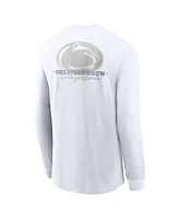 Nike Men's White Penn State Nittany Lions 2025 Out Long Sleeve T-Shirt
