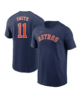 Nike Men's Cam Smith Navy Houston Astros Fuse Name Number T-Shirt