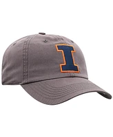 Top of the World Men's Heather Charcoal Illinois Fighting Illini Champ Adjustable Hat
