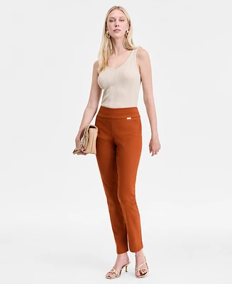 I.n.c. International Concepts Women's Mid-Rise Skinny Pants, Regular & Short Lengths, Created for Macy's