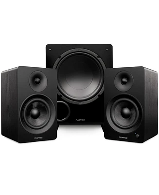 Fluance Ai61 Powered 6.5" Stereo Bookshelf Speakers