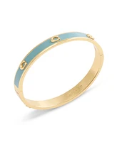 Coach Signature C Enamel Bangle Bracelet