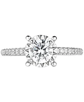 TruMiracle Diamond Engagement Ring (3/4 ct. t.w.) in 14k White Gold