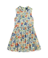 Polo Ralph Lauren Toddler and Little Girls Floral Poplin Dress