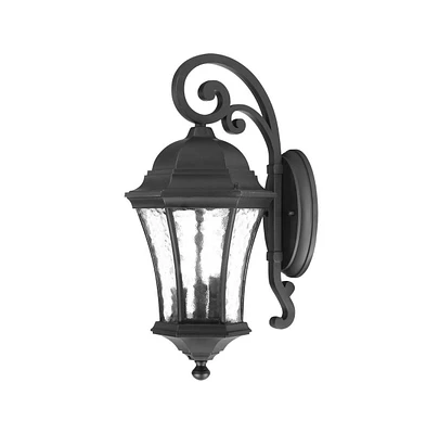 Tapered Lantern Hanging Wall Light – Decorative Lighting for Porch & Patio