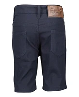 Elie Balleh Big Boys Navy Cotton Twill Short