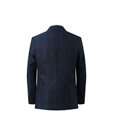 Elie Balleh Boys Blue Printed Slim Fit Shirt