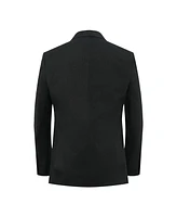 Elie Balleh Boys Black Slim Fit Clasic Melange Jacket
