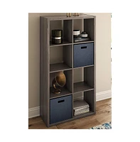ClosetMaid Decorative Bookcase Open Back 8-Cube Storage Organizer