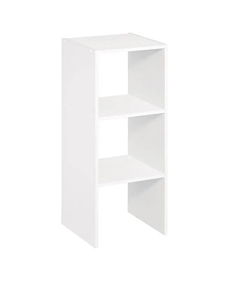 Closetmaid Decorative Home Stackable 2-Cube Cubeicals Organizer Storage, White