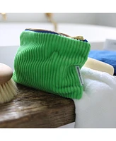 Corda Apple Corduroy Velvet Pouch - Small