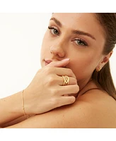Spero London Italian Bead Chain Sterling Silver Satellite Bracelet