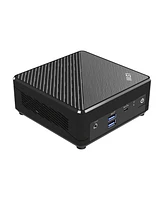 Msi Cubi N Adl S-055BUS Mini Barebone Desktop Computer, Intel Celeron N100 1.8GHz, Ram, Storage and Os Not Included, Black