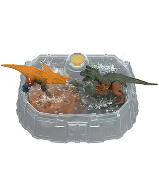 Jurassic World Dino Reveal Dinosaur Battle Pack 2-Pack with Battle Arena New Toy