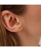Spero London Star Cluster Stud Earring Sterling Silver