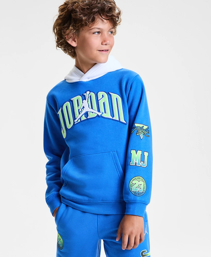 Jordan Big Boys Gametime Fleece Pullover Hoodie