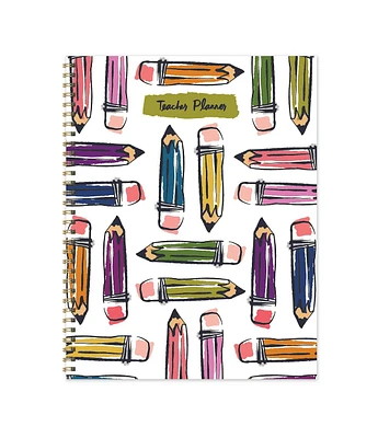 Large Undated Pencils Teacher & Homeschool Lesson Planner