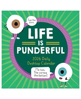 2026 Puns of Fun Daily Desktop Calendar