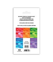 Rainbow Write-on Planner Color Coded Stickers