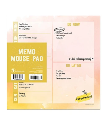 Joy Weekly Square Schedule Pad