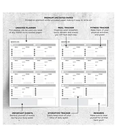 Food & Fitness Wellness Planner