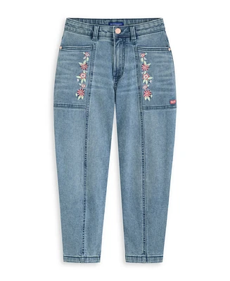 Scotch & Soda Big Girls Stretch Slub Denim Jeans