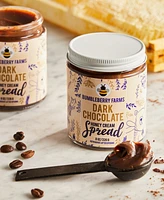 Bumbleberry Farms Dark Chocolate Honey Cream Spread Set of 2