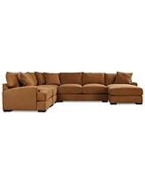 Rhyder -Pc. Fabric Chaise Sectional