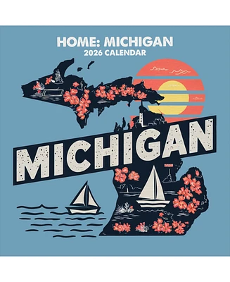 2026 Home: Michigan Wall Calendar