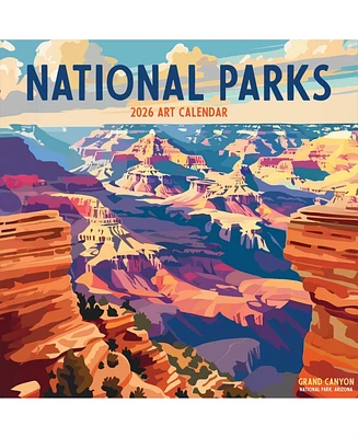 2026 National Parks-Art Wall Calendar