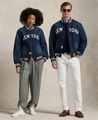Polo Ralph Lauren Unisex Yankees Denim Jacket