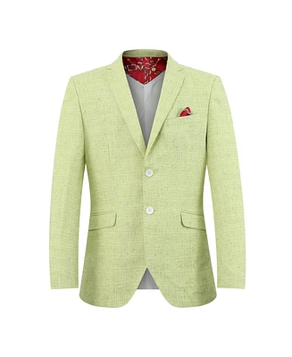 Elie Balleh Boys Slim Fit Melange Jacket
