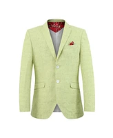 Elie Balleh Boys Slim Fit Melange Jacket