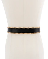Kate Spade New York Women's 35mm Straw Edge Belt
