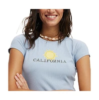 Cotton On Women's Urban Graphic Baby Tee