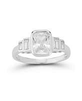 Rachel Zoe 14K Gold Plated Sterling Silver Cocktail Ring