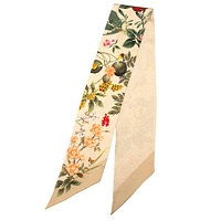 Ornella - Skinny Silk Scarf for Women