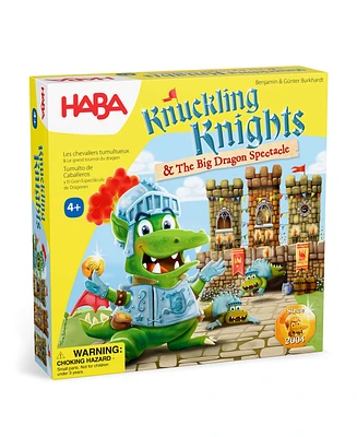 Haba Knuckling Knights: A New Twist on the Haba Games Classic, Strategy Board Games for Family Night and Fun Board Games for Knight & Castle Fans