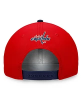 Fanatics Men's Red Washington Capitals Defender Adjustable Hat